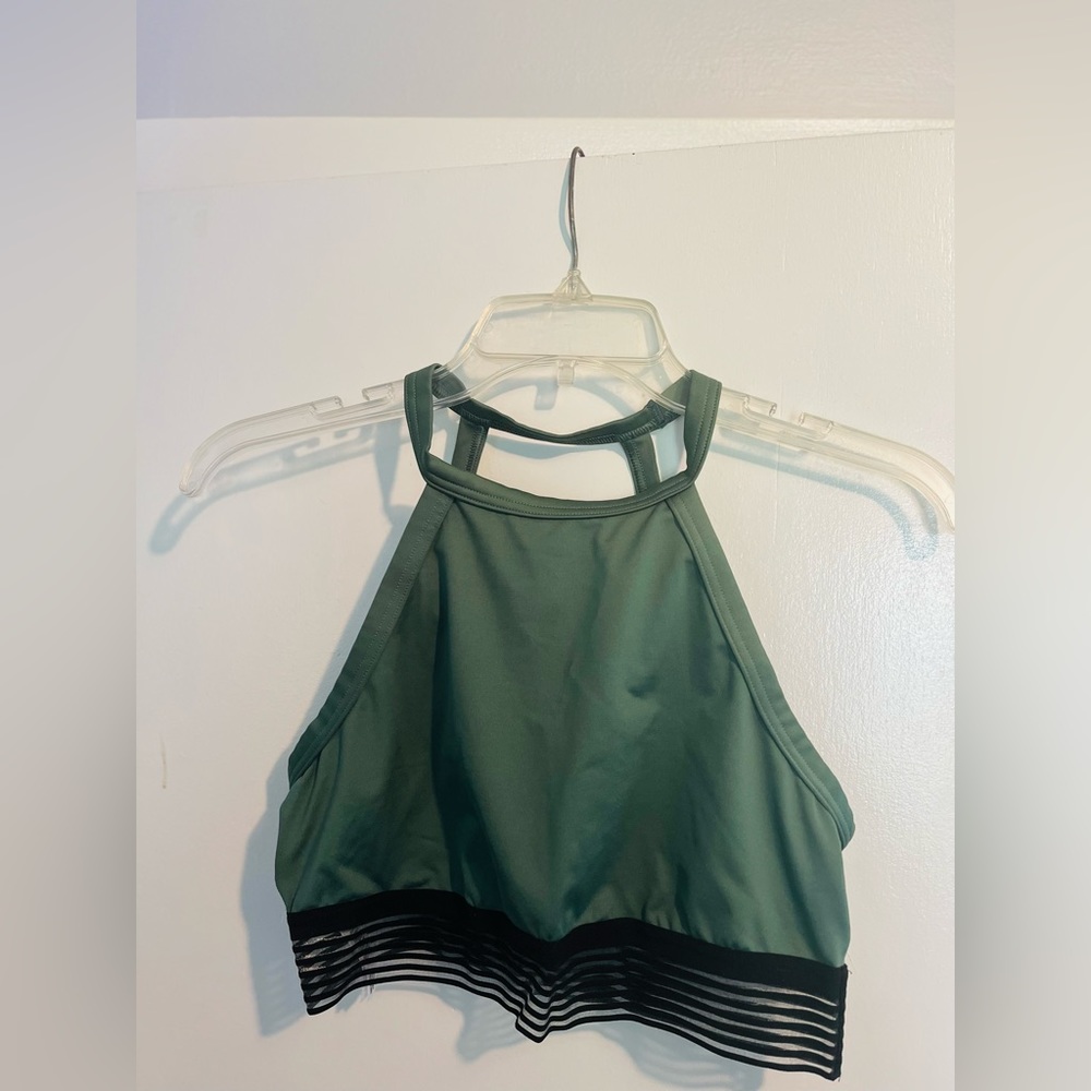 Victoria’s Secret green workout top